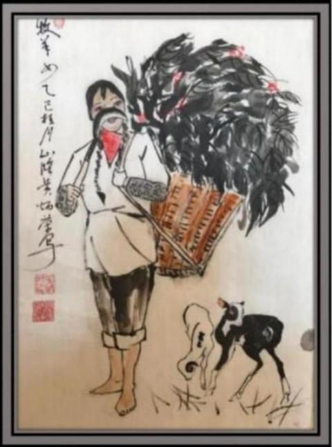 《2026影响当代艺坛艺术家》写意人物画大家黄炳荣