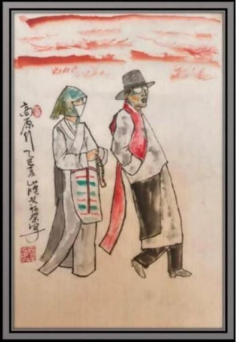 《2026影响当代艺坛艺术家》写意人物画大家黄炳荣