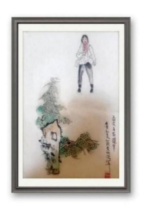 《2026影响当代艺坛艺术家》写意人物画大家黄炳荣