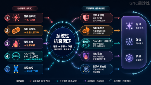 抗衰口服产品推荐：用对系统性方案，避开单一成分的坑