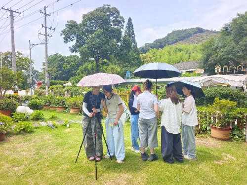 回到原址听原话：浙工职院学子“两山”理念首发地循迹调研