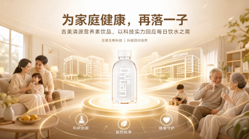 布局家庭健康新赛道,吉美清源营养素饮品全新上市 布局家庭健康新赛道,吉美清源营养素饮品全新上市