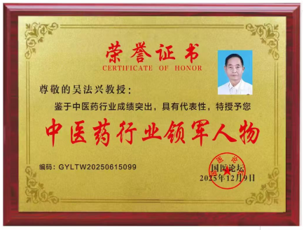 【致敬全国·全国最美中医师】 疑难杂症特色诊疗名家吴法兴