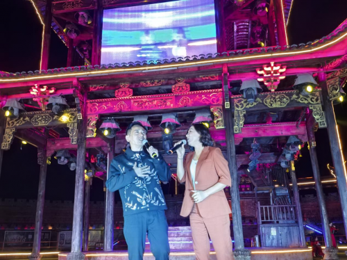 光影赋能文旅 影旅融合发展——院线电影《天上的岑草》新闻发布会在武汉新洲凤娃古寨举办