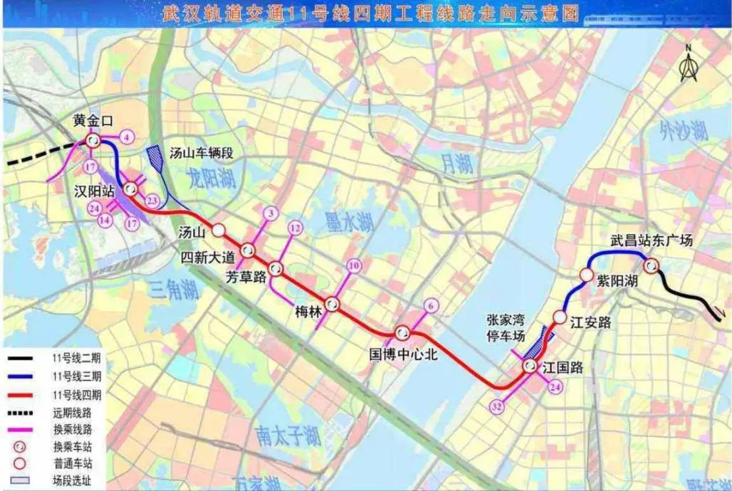 中国能建葛洲坝市政公司中标武汉市轨道交通11号线四期工程土建工程项目