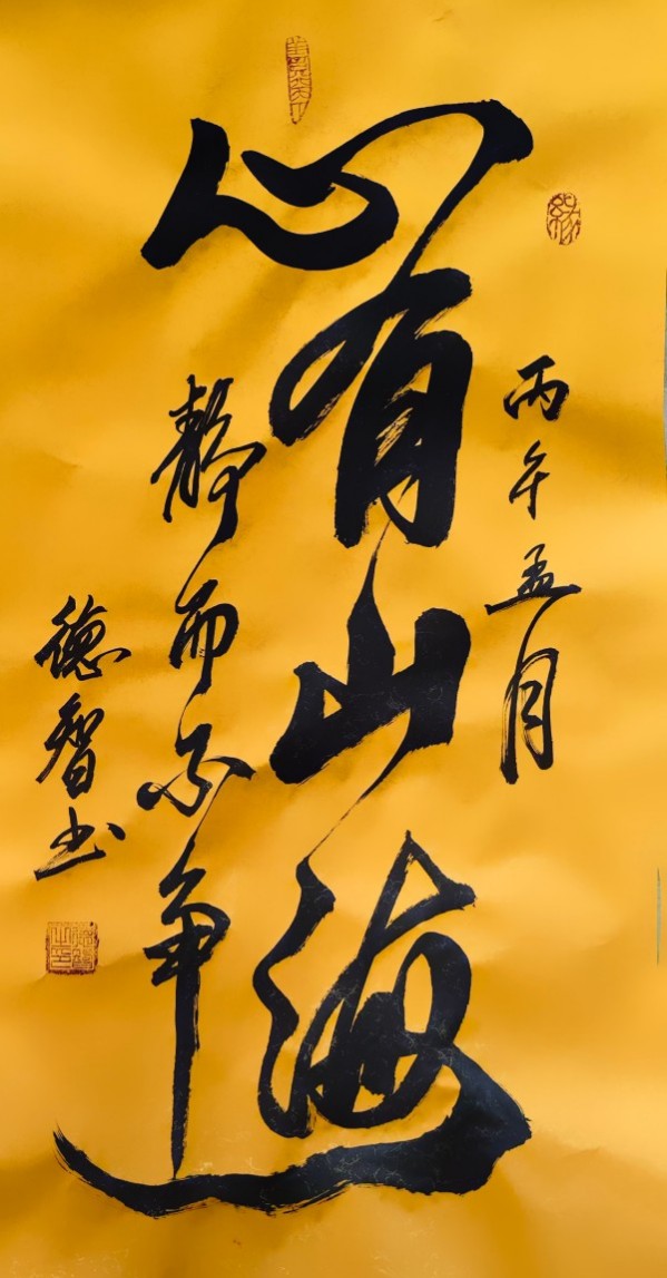 《开局之年展风采》当代书法领军人物德智老师