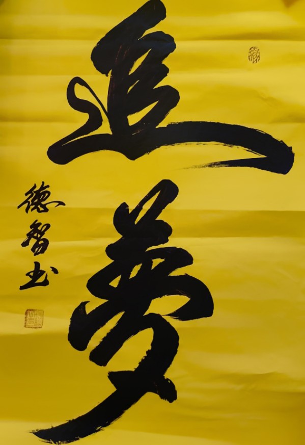 《开局之年展风采》当代书法领军人物德智老师