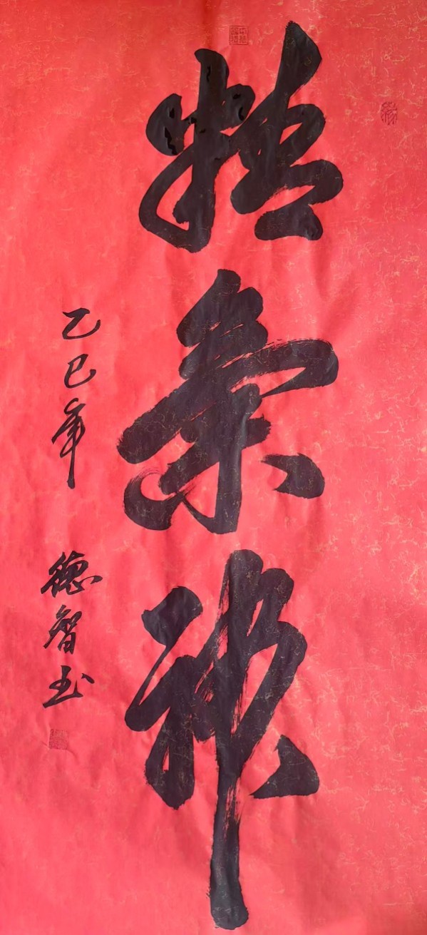 《开局之年展风采》当代书法领军人物德智老师