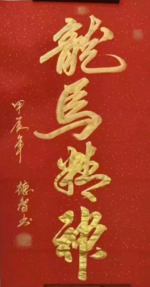 《开局之年展风采》当代书法领军人物德智老师