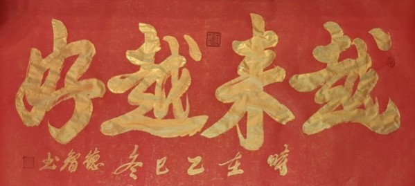 《开局之年展风采》当代书法领军人物德智老师