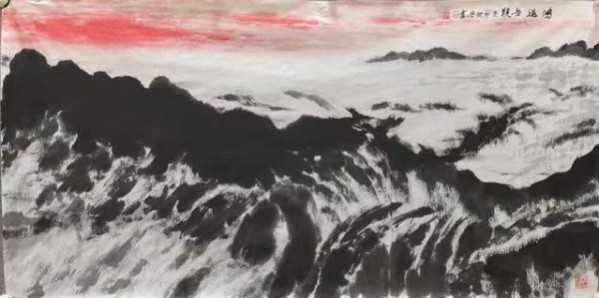 《我为红船代言》熠熠光辉的艺术家胡兴书