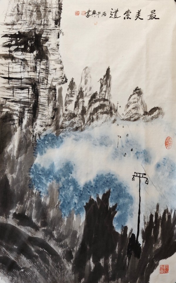 《我为红船代言》熠熠光辉的艺术家胡兴书