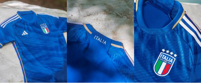 阿迪达斯官网发布新款意大利国家队球衣，2023年度征程扬帆起航！