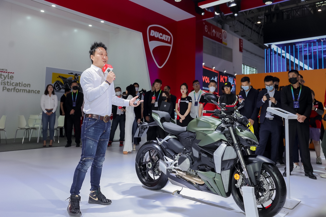 杜卡迪携重磅新车参展 2023 北京国际摩托车展览会