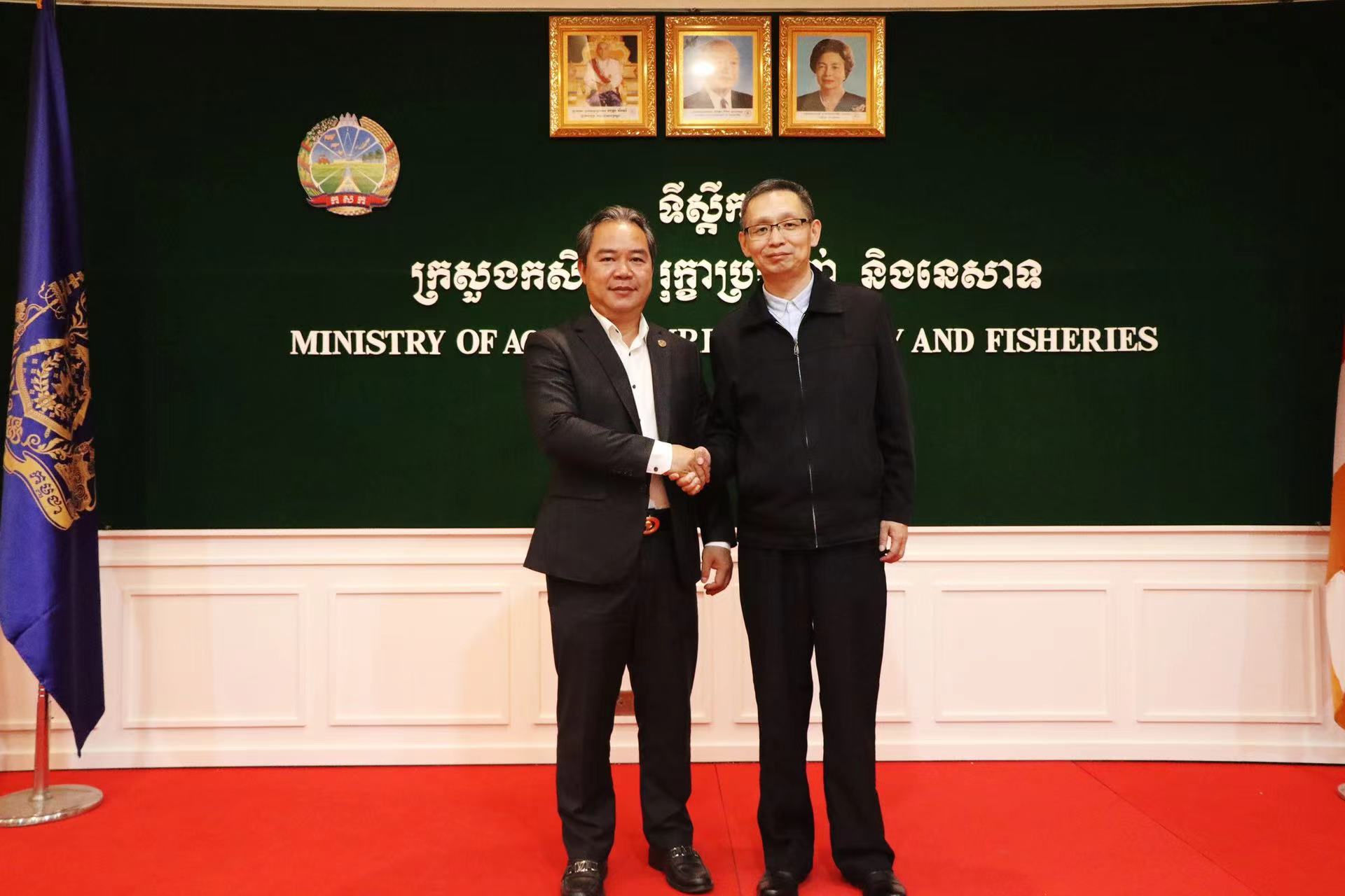 世界农民协会访柬，共谱中柬农林渔业合作新华章