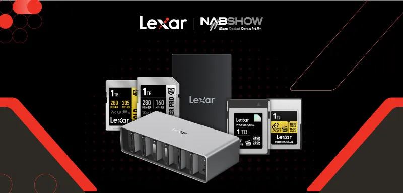 Lexar雷克沙再度引领行业风向标：NAB展会发布全新Professional Workflow系列