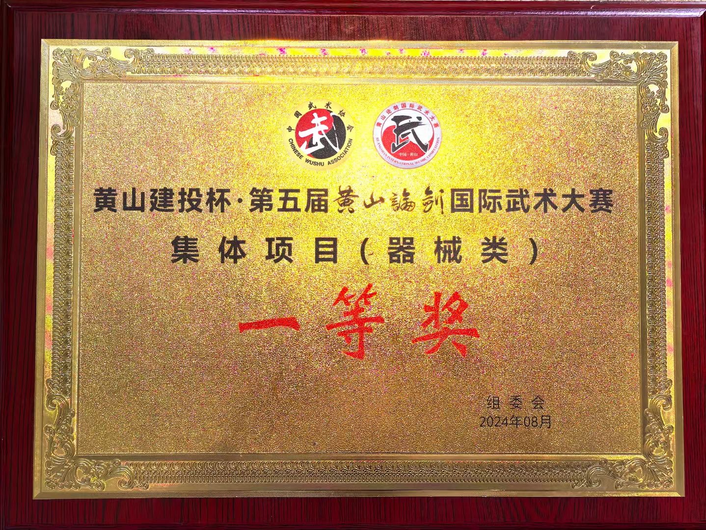 以武会友 论剑黄山——合肥世清太极研究会在国际武术大赛中取得骄人成绩 未分类 第5张