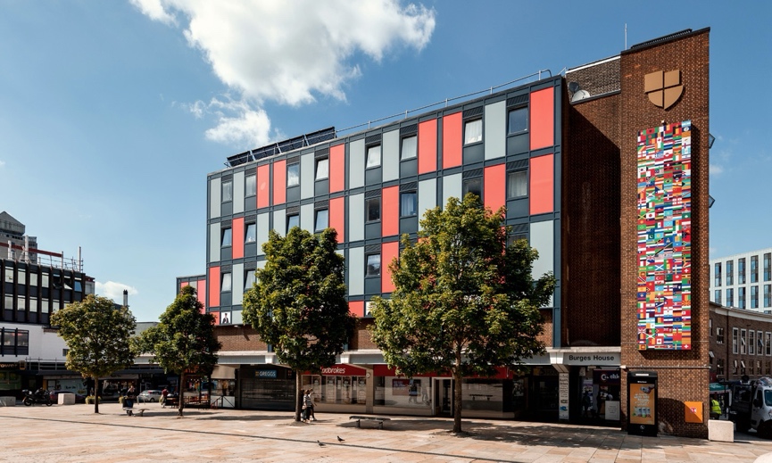 burges house.student accommodation coventry building exterior