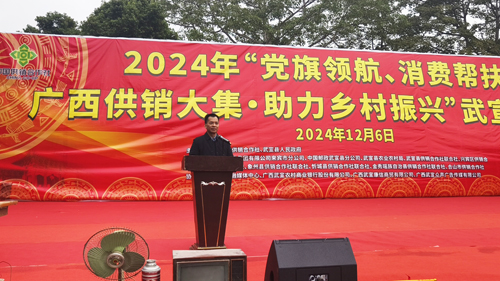 党旗领航下的广西武宣供销大集，为乡村振兴添动力