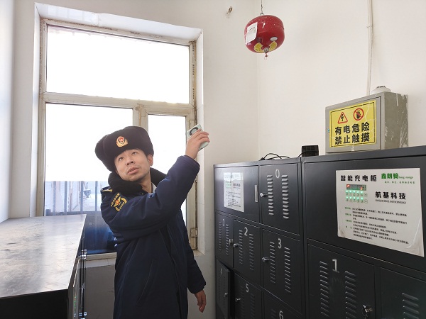 漠河消防：春节前检查宣传两不误 全力把好电动自行车消防“安全关”