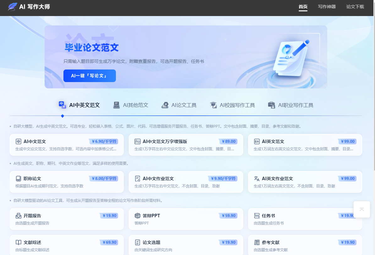 论文不会写？这4个AI工具，让你直接躺赢！