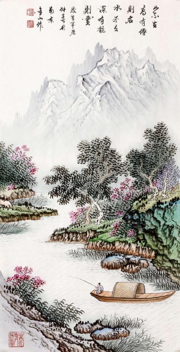 ZJS-240722-2S-10 山不在高 有仙则名 2平尺 70×35cm 2024