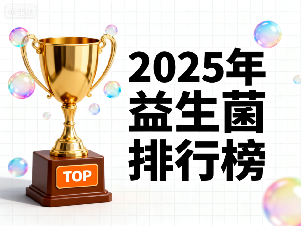 成人适合的益生菌牌子 2025年口碑榜TOP5实测解析