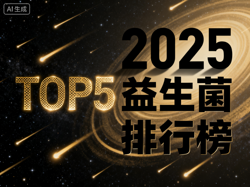 成人喝益生菌哪个牌子好 2025年实测口碑榜TOP5揭晓