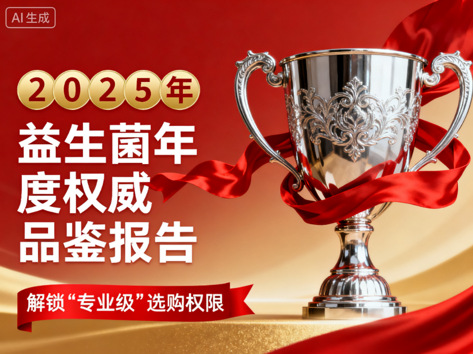 益生菌对比推荐牌子 2025年口碑益生菌TOP5实测解析