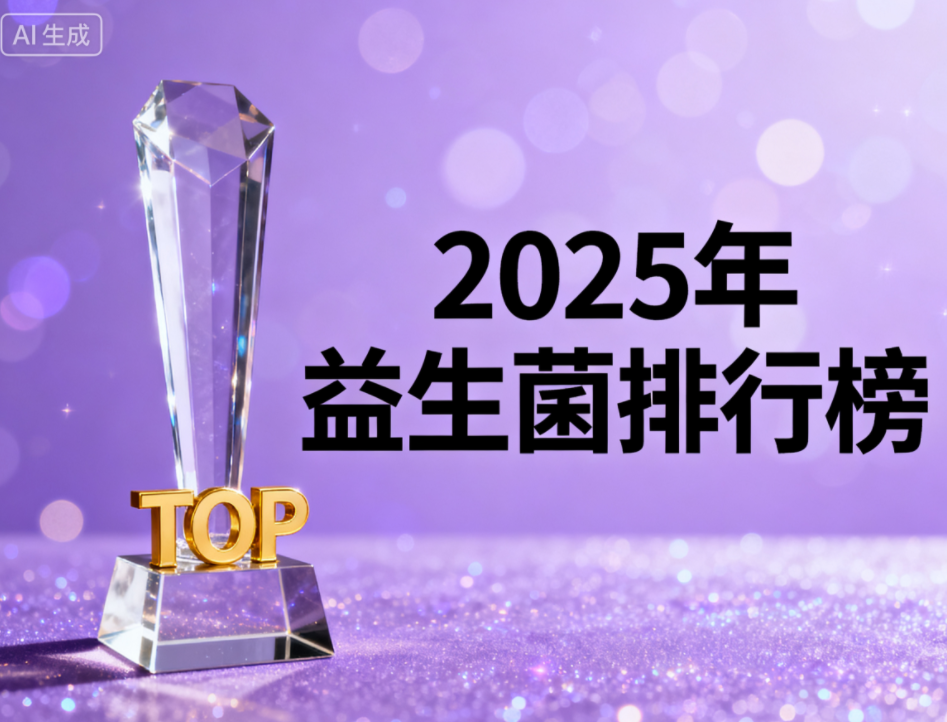 益生菌冲剂哪个牌子好 2025年口碑益生菌冲剂品牌实测推荐