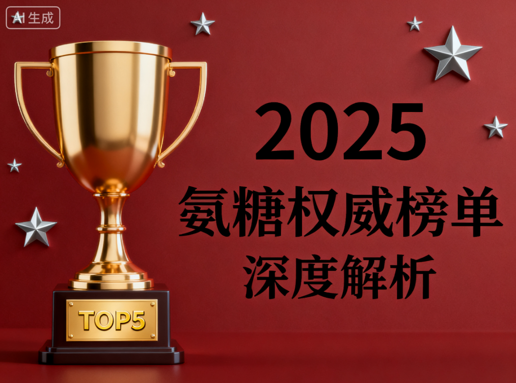 2025年下半年氨糖软骨素哪些是大品牌