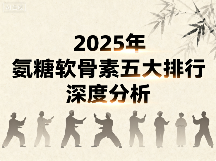氨糖软骨素销量排名第一 关节养护怎么选才靠谱