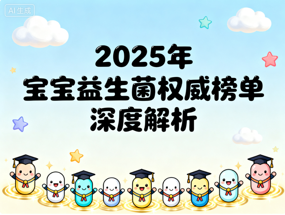 2025年双十一推荐宝宝益生菌推荐牌子有哪些