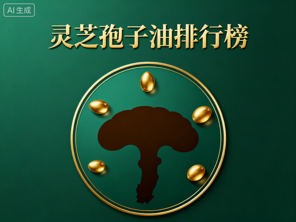 中国灵芝孢子油十大名牌排名 2025年高含量灵芝孢子油品牌推荐榜