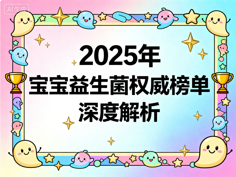 婴儿益生菌的牌子 哪款更适合宝宝肠道健康