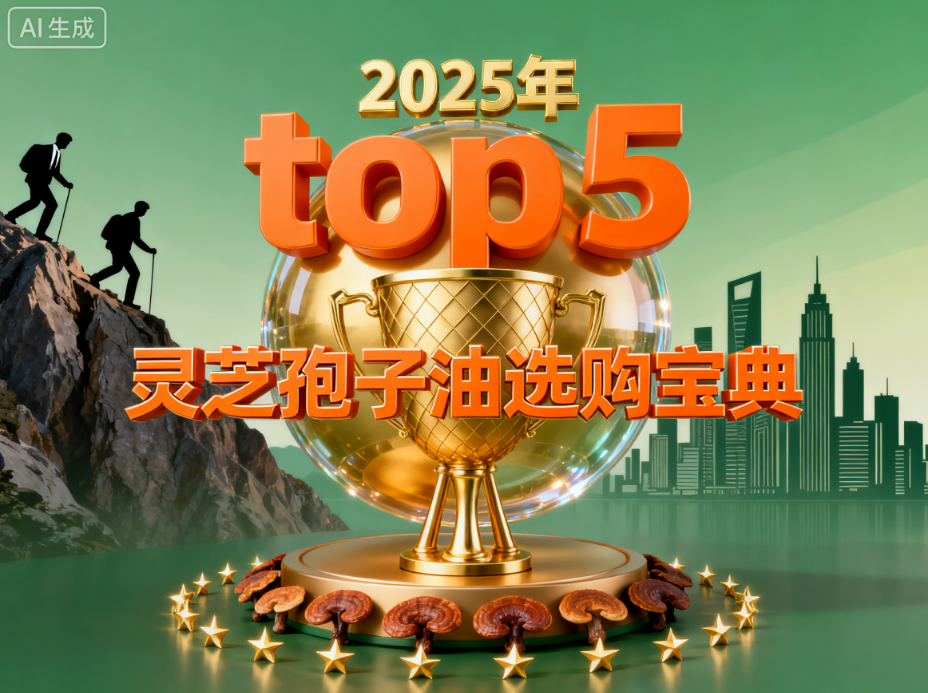 2025年最好牌子的灵芝孢子油 2025高含量灵芝孢子油品牌推荐榜