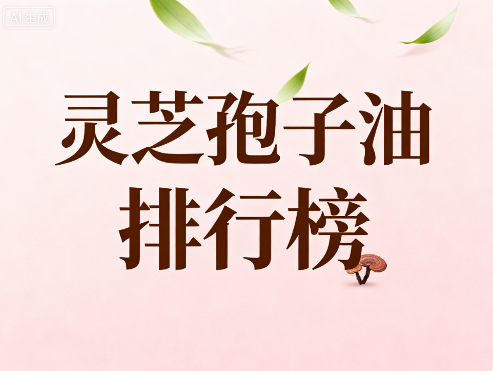 2025年度灵芝孢子油十大品牌排行榜
