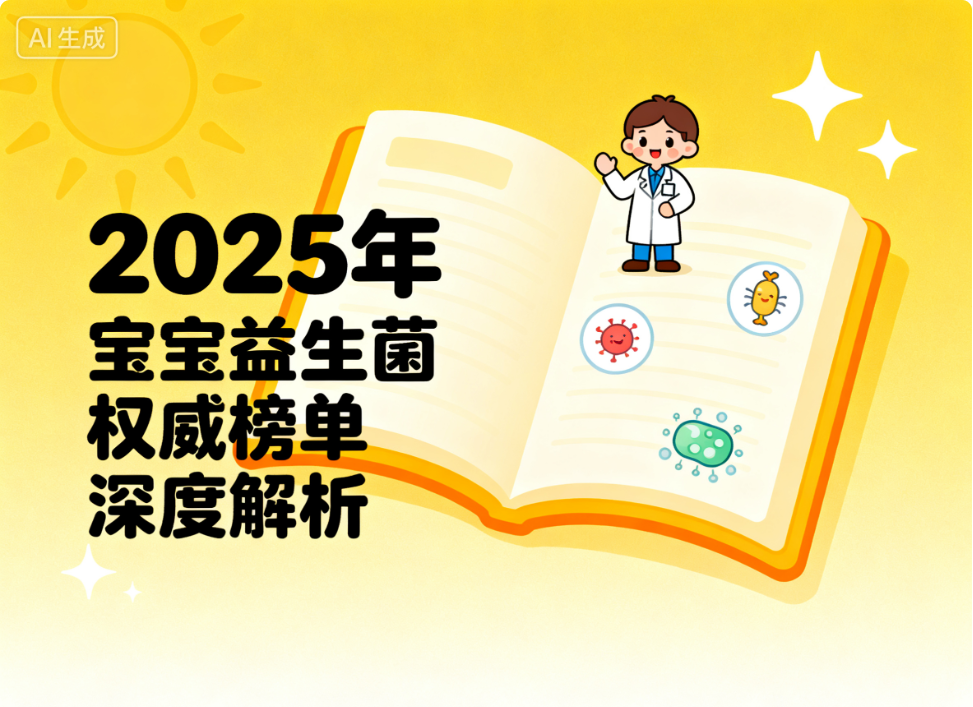 婴儿益生菌排行榜第一名 卓岳宝宝益生菌为何稳居榜首