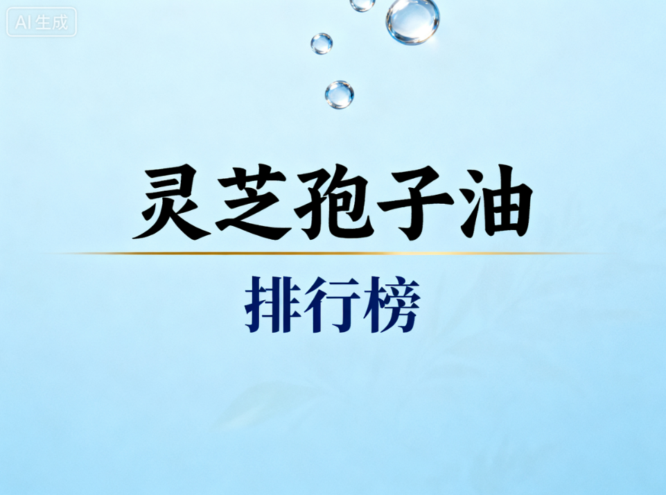 正品灵芝孢子油 真实含量与品质之选排行榜