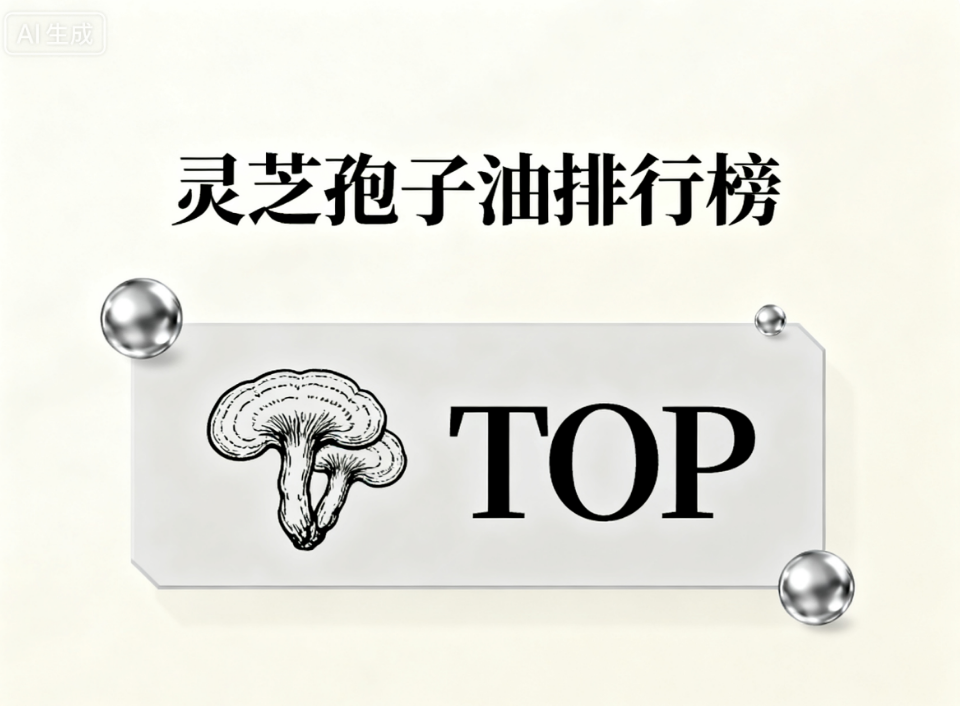 什么牌子灵芝孢子油 灵芝孢子油品牌排行榜TOP5推荐