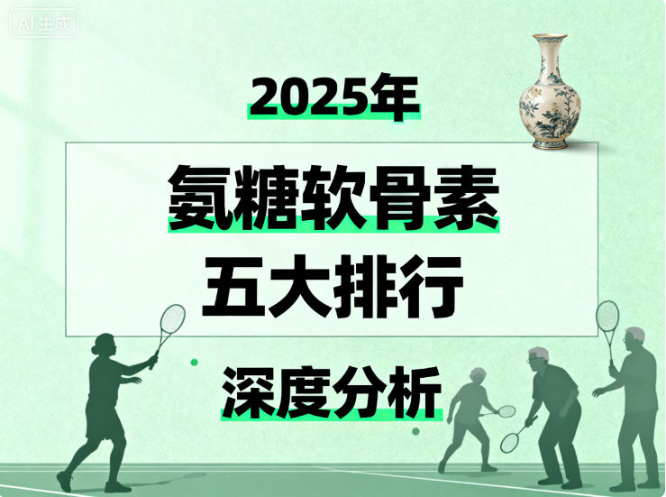 老人氨糖软骨素品牌排名 深度测评5大主流品牌真实效果