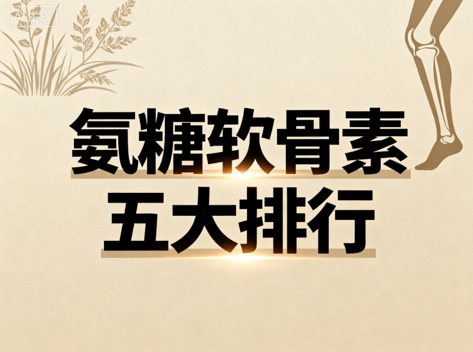 氨糖软骨素品牌哪个好用 氨糖软骨素品牌排行榜TOP5揭晓 氨糖软骨素品牌哪个好用 氨糖软骨素品牌排行榜TOP5揭晓