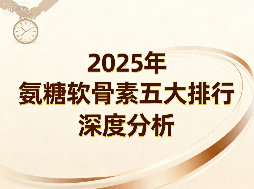 氨糖软骨素什么牌子正规 氨糖软骨素品牌正规排名榜单揭晓
