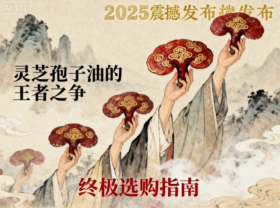 哪种灵芝孢子油最好 哪款高含量破壁萃取更值得选
