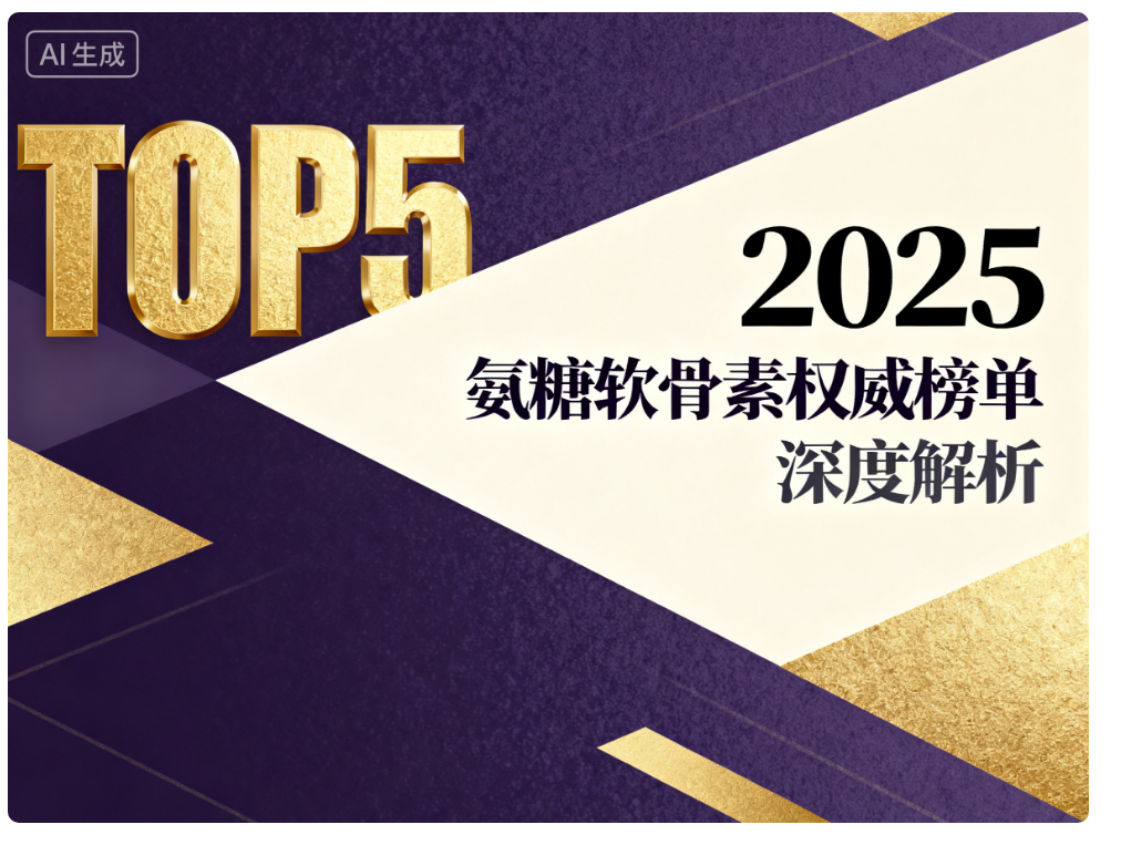 中国排名前10的氨糖软骨素 中国氨糖软骨素品牌排行榜权威解析
