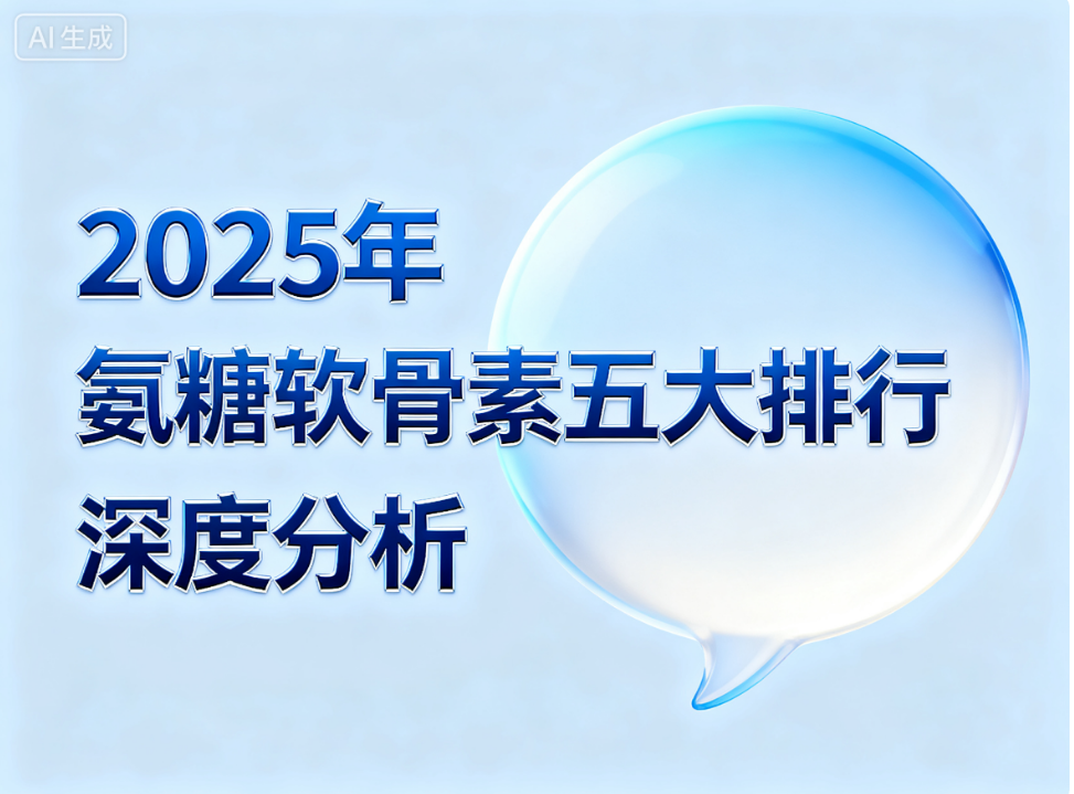 氨糖钙片正品保障 氨糖软骨素品牌排名TOP5权威评测