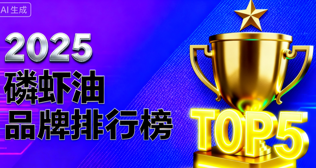 磷虾油新品 磷虾油品牌排名TOP5榜单揭晓:谁才是心脑健康的真正守护者?