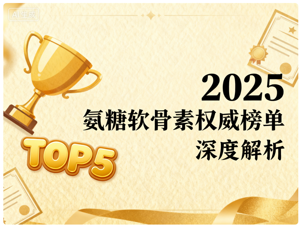 氨糖什么品牌好點(diǎn) 氨糖品牌排名TOP5權威評測