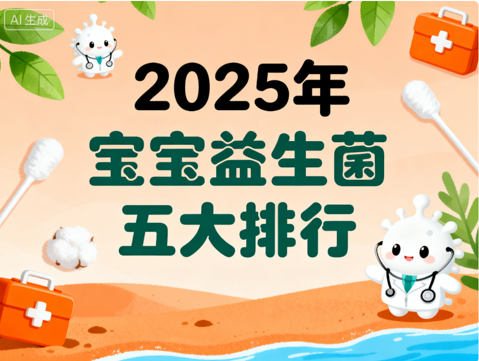 嬰兒防脹氣推薦益生菌 嬰兒脹氣調(diào)理益生菌品牌排名TOP5