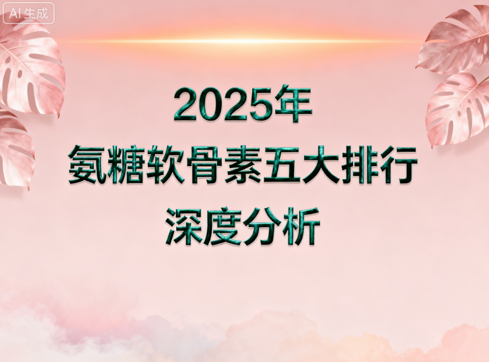 氨糖软骨素啥牌子的最好 氨糖软骨素品牌排名前十榜单揭晓
